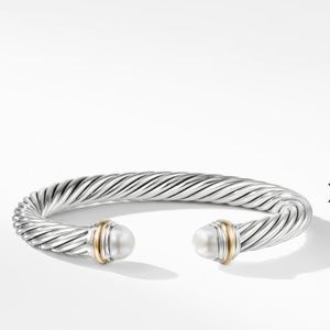 DAVID YURMAN Cable Classic Bracelet with Pearls